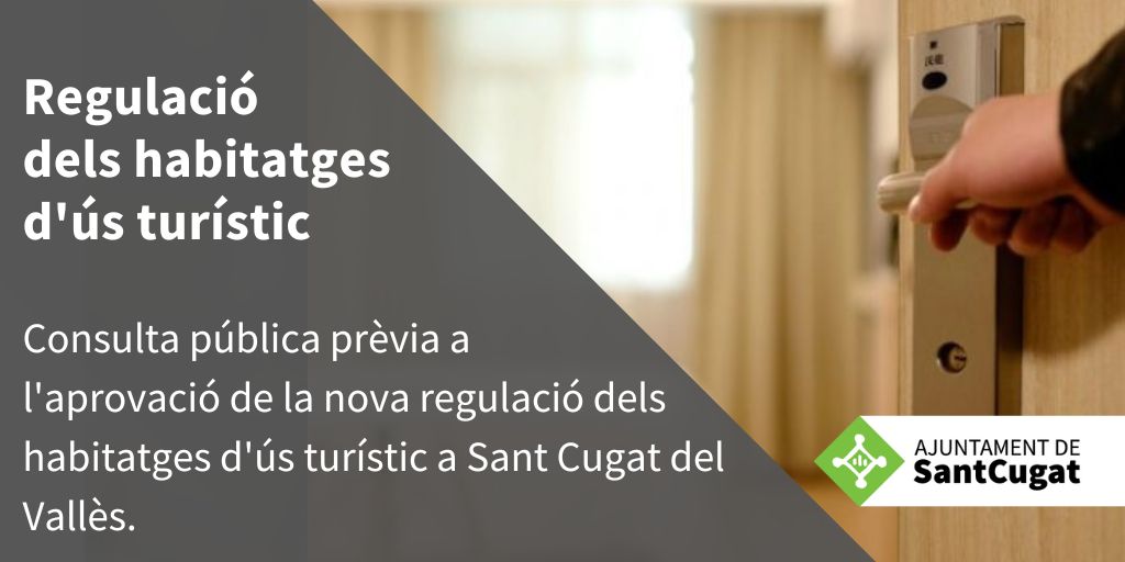 Imatge pels mitjans: Nova regulació dels habitatges d&#39;ús turístic i altres establiments d&#39;allotjament temporal 