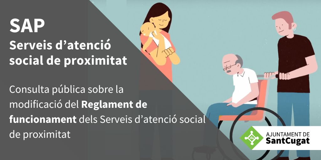 Imatge pels mitjans: Reglament dels Serveis d’atenció social de proximitat