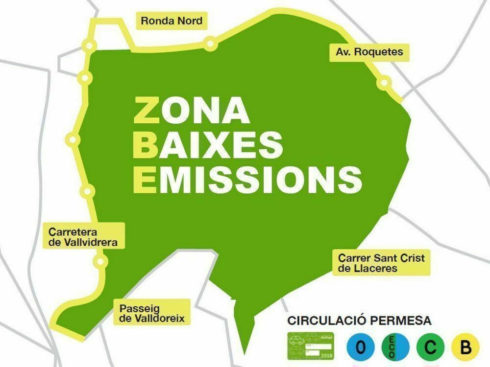 Imatge pels mitjans: Nova ordenança de la la Zona de baixes  emissions
