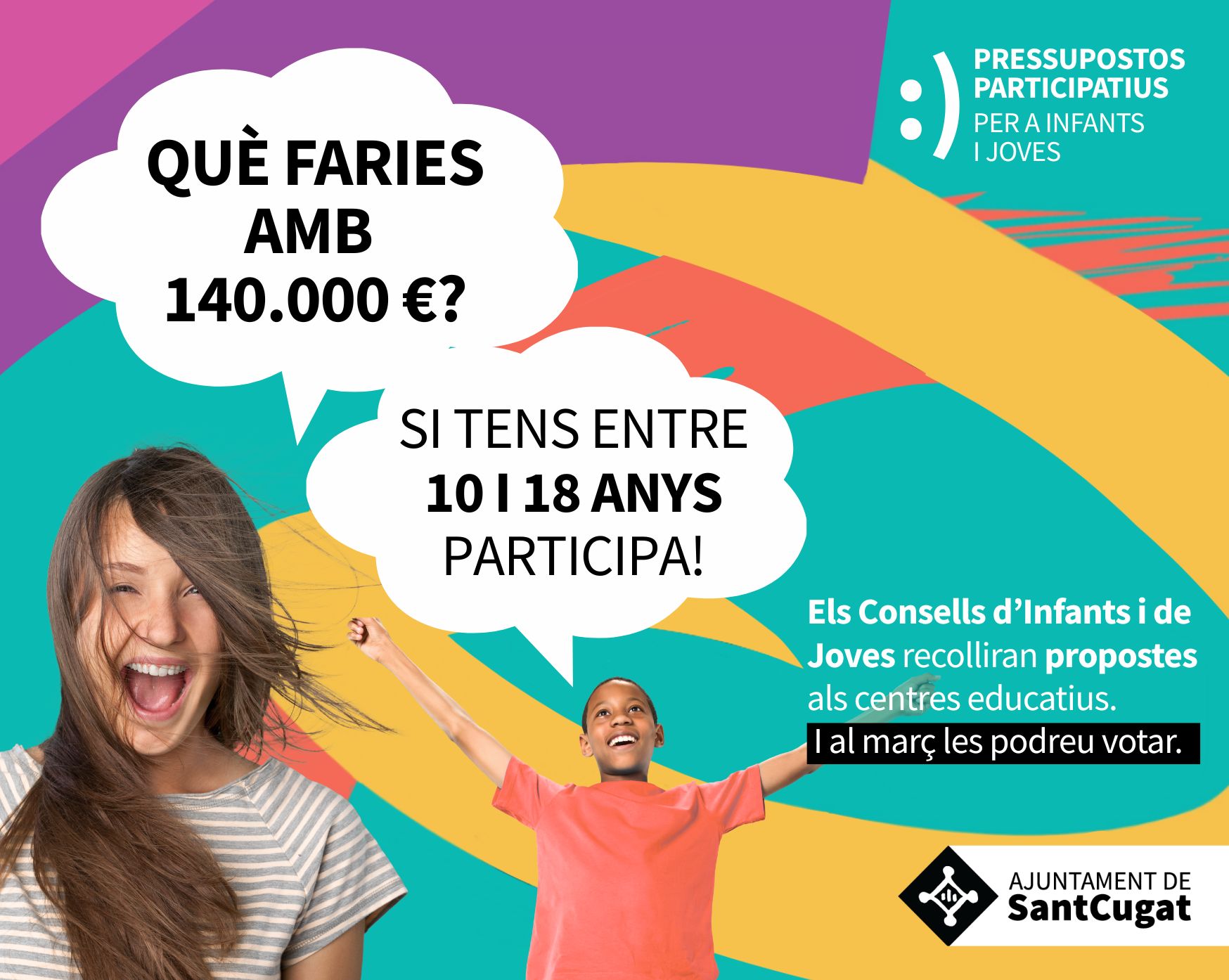 Imatge pels mitjans: Pressupostos participatius per a infants i joves 2025-27