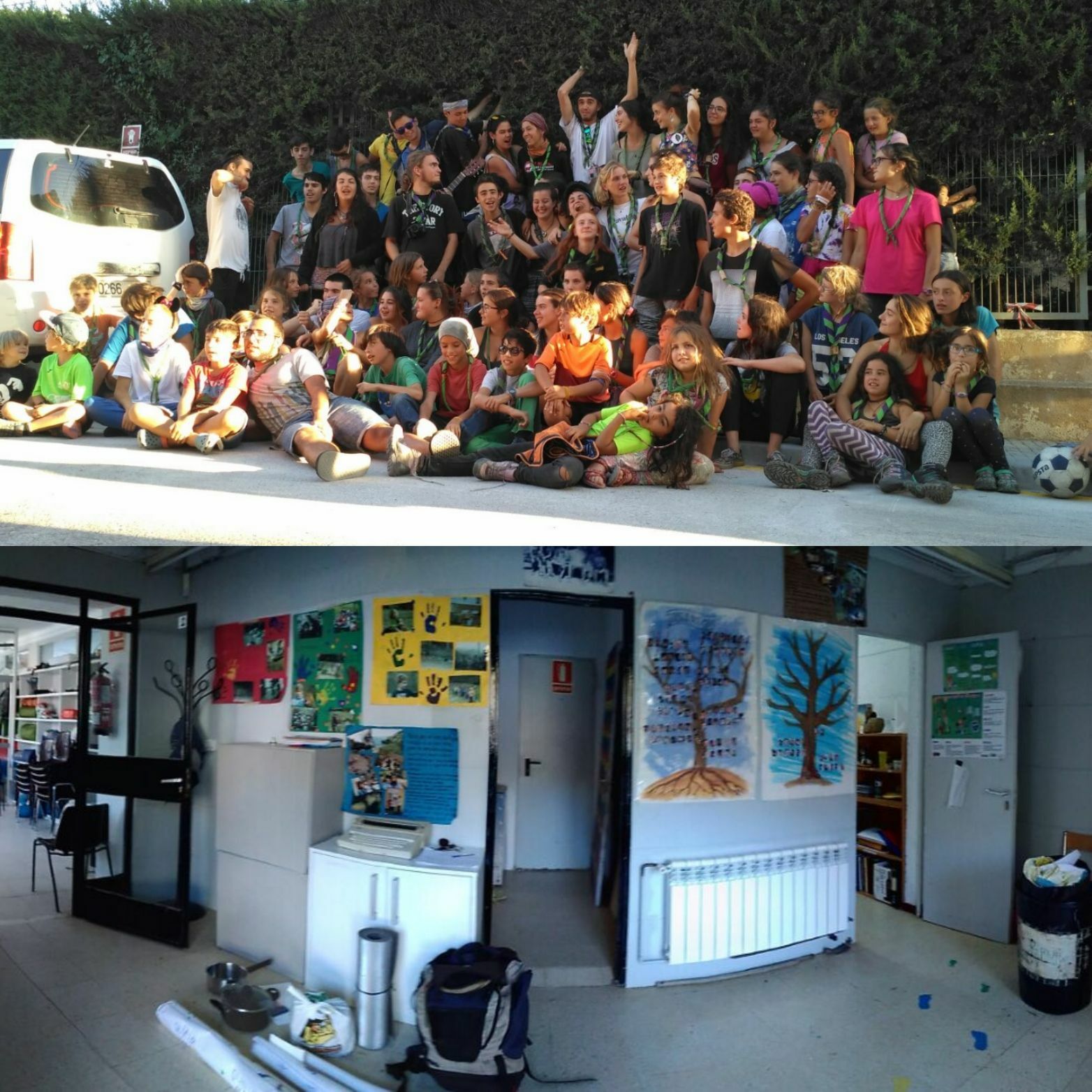 Imatge pels mitjans: Mobiliari per al nou local de l'Agrupament Escolta "El Cau" (8.000€)