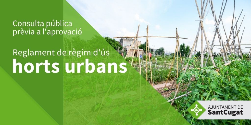 Imatge pels mitjans: Reglament de règim d&#39;ús dels Horts Urbans