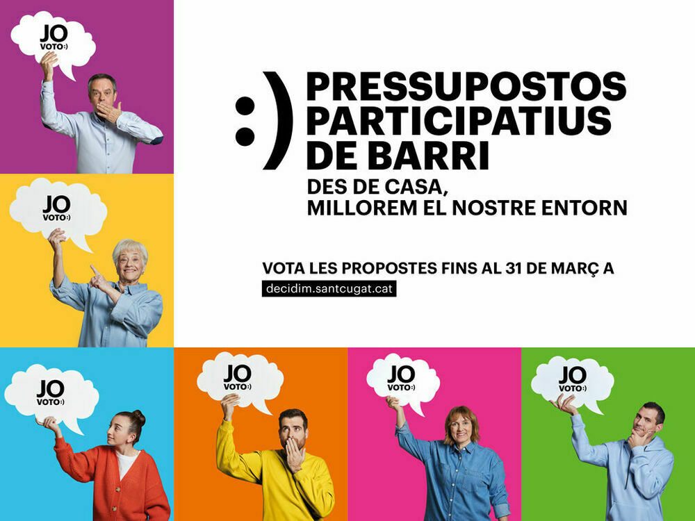 Imatge pels mitjans: Pressupostos Participatius 2020-21