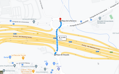 Plaça de l'Anyada, 08174, Barcelona a Plaça de la Recerca, 08174, Barcelona -.png